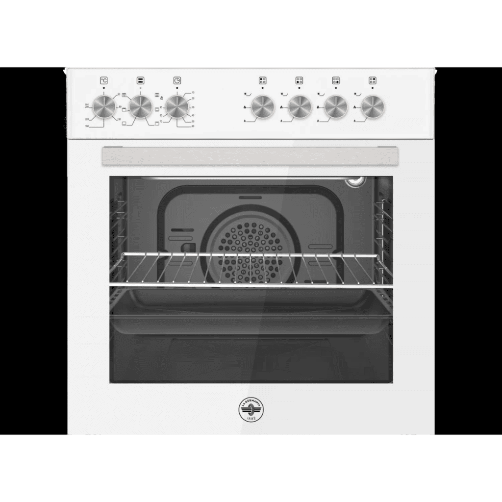 Bertazzoni Cucina a Gas 4 Fuochi Forno Elettrico Ventilato con Grill 60x60 cm Classe A colore Bianco - SE664EB/24