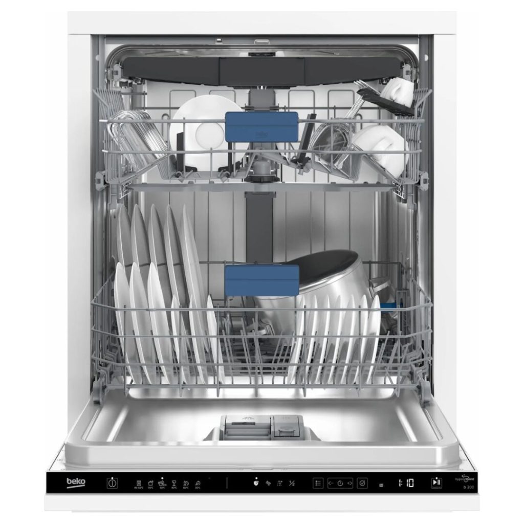 Beko Lavastoviglie da Incasso 15 Coperti Incassata a Scomparsa Totale 60 cm Cerniere Sliding - BDIN37530 b300