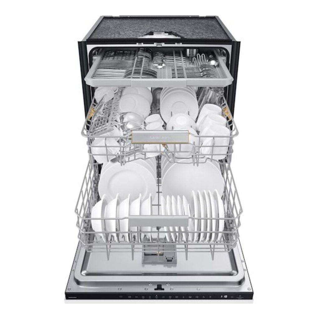 Samsung Lavastoviglie da Incasso 14 Coperti Incassata a Scomparsa Totale 60 cm colore Bianco - DW60DG770B00U1