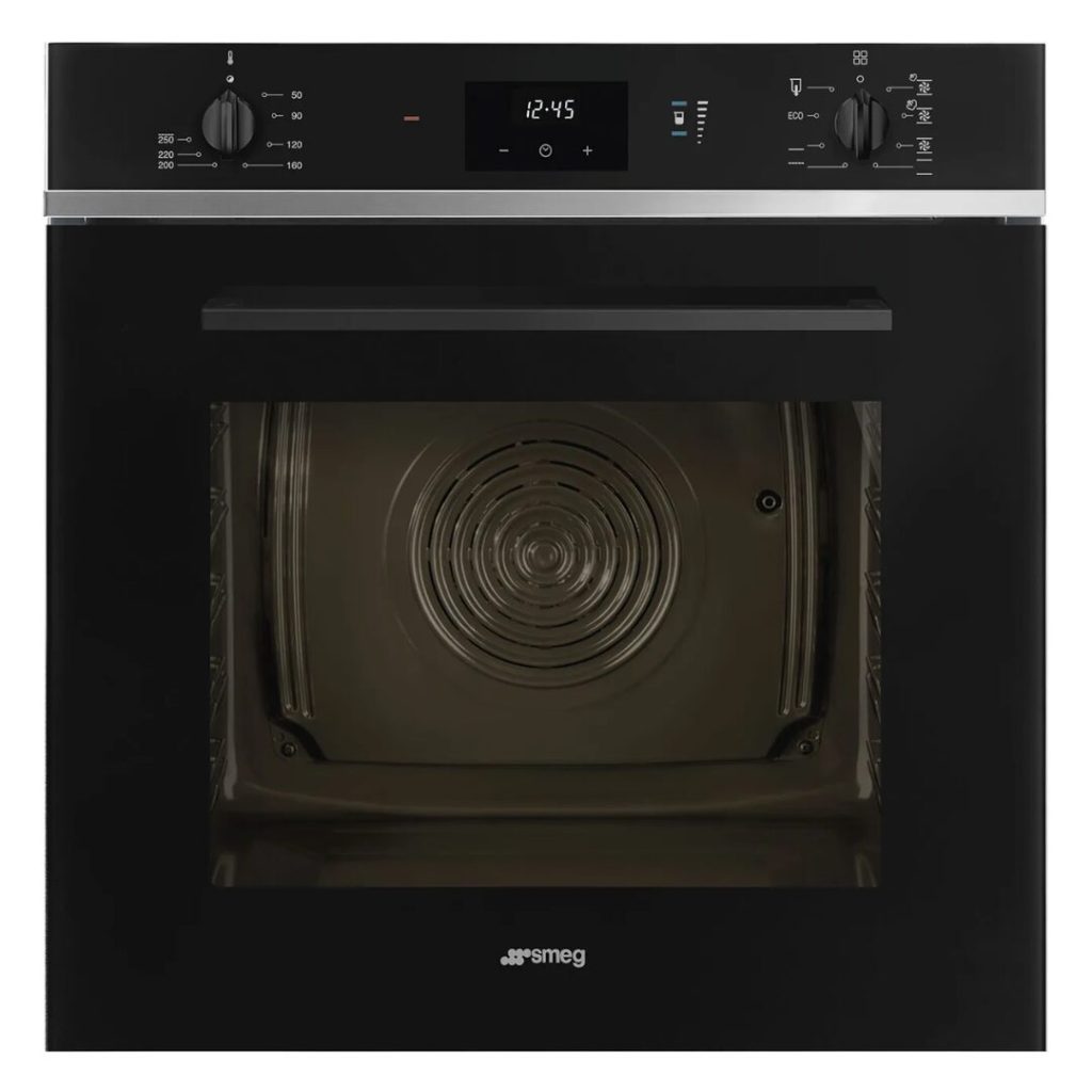 Smeg Forno Elettrico da Incasso Ventilato Multifunzione con Grill e Cottura a Vapore Combinato 68 Litri 60 cm Classe A colore Nero - SO6400S2B Galileo SteamOne