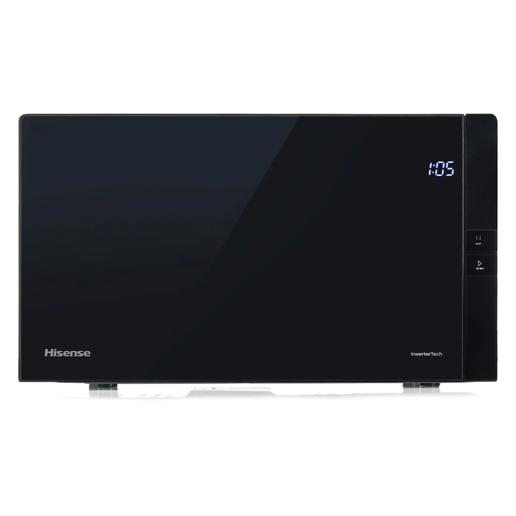 Hisense Forno Microonde Capacità 25 Litri Potenza 850 Watt con Timer e Funzione Scongelamento colore Nero - H25MOBS4HG