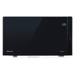 Hisense Forno Microonde Capacità 25 Litri Potenza 850 Watt con Timer e Funzione Scongelamento colore Nero - H25MOBS4HG