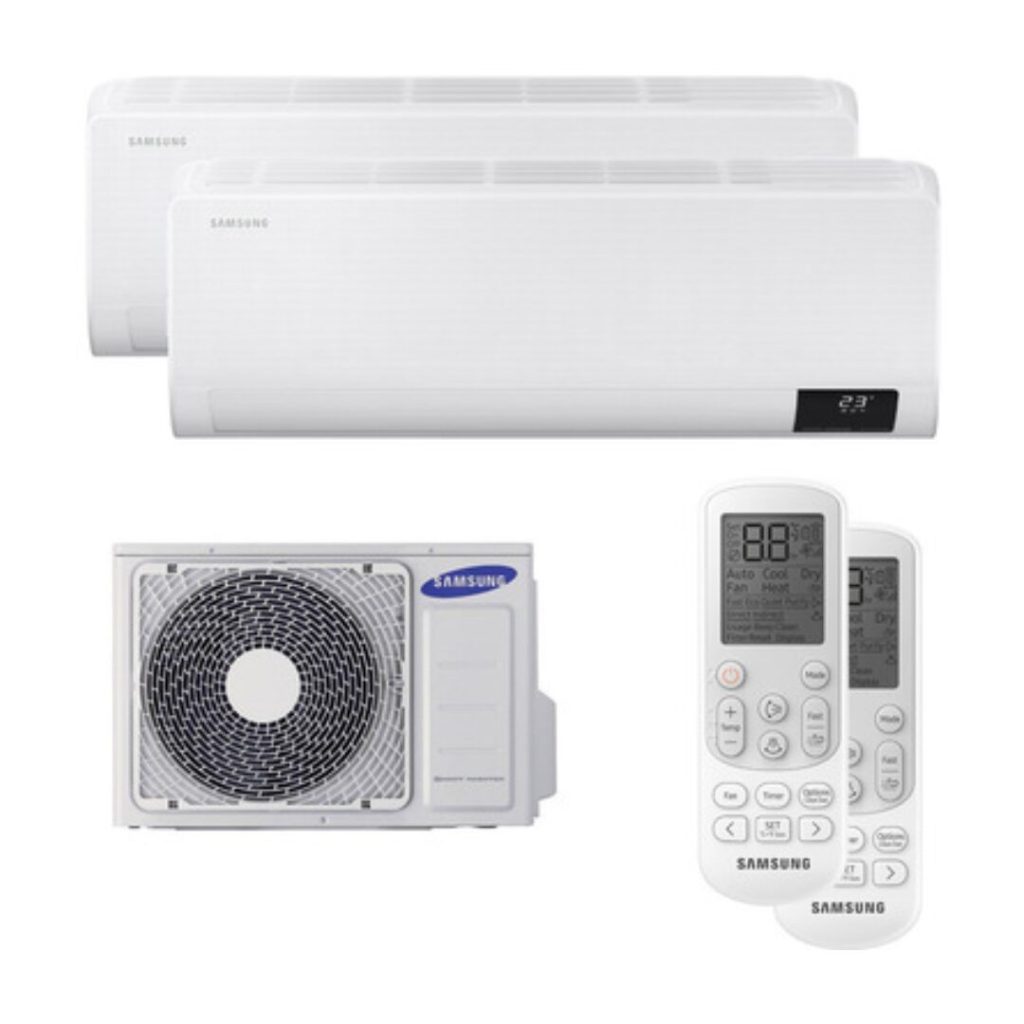 Climatizzatore Samsung Luzon Dual 2x9000 BTU A+++ WiFi Inverter 19 dB
