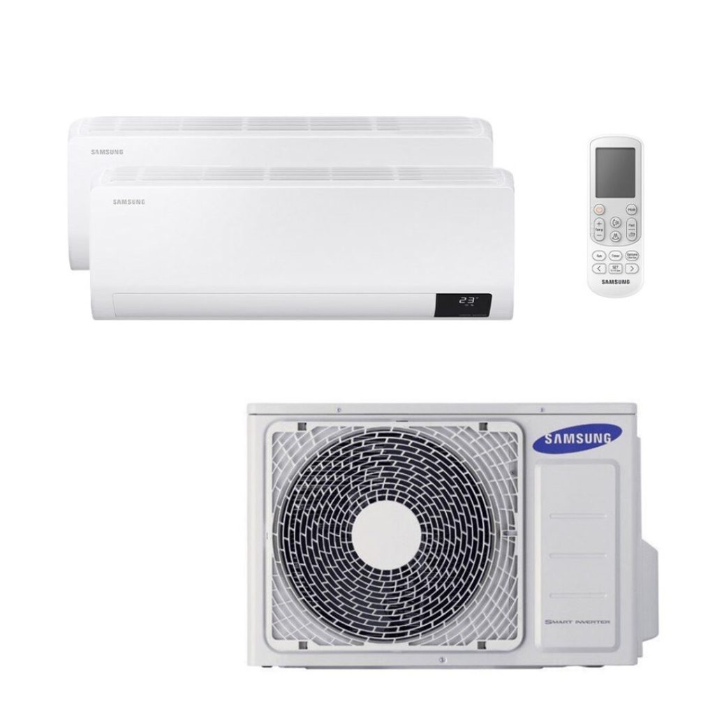 Climatizzatore Samsung Luzon Dual 2x12000 BTU A+++ WiFi Inverter 19 dB