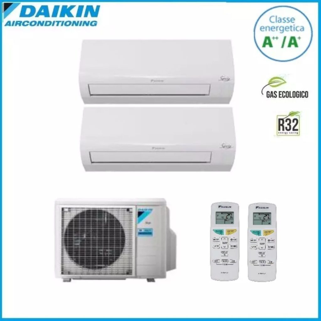 Climatizzatore Daikin ProEra Dual 2x12000 BTU A++ WiFi Inverter