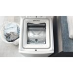 Hotpoint Ariston Lavatrice Carica dall'Alto 6 Kg Classe A 1200 giri Inverter Wi-Fi - WMTG 626BS IT