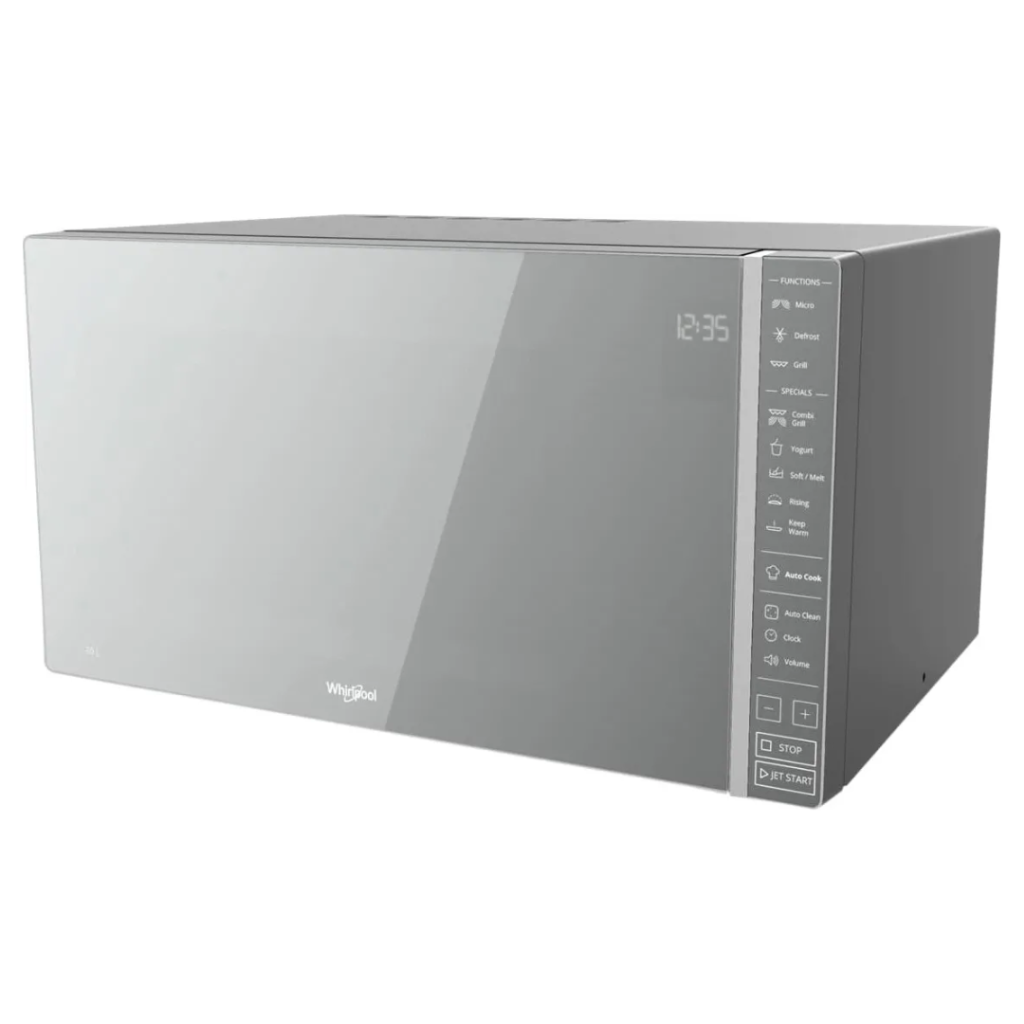 Forno Microonde WHIRLPOOL Combinato con Grill 30 Litri 900 Watt Funzione Vapore colore Specchio - MWP304M