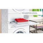 Bosch Asciugatrice 8 Kg Classe C con Pompa di Calore Profondità 61 cm Auto Dry colore Bianco - WQG233D1II Serie 6