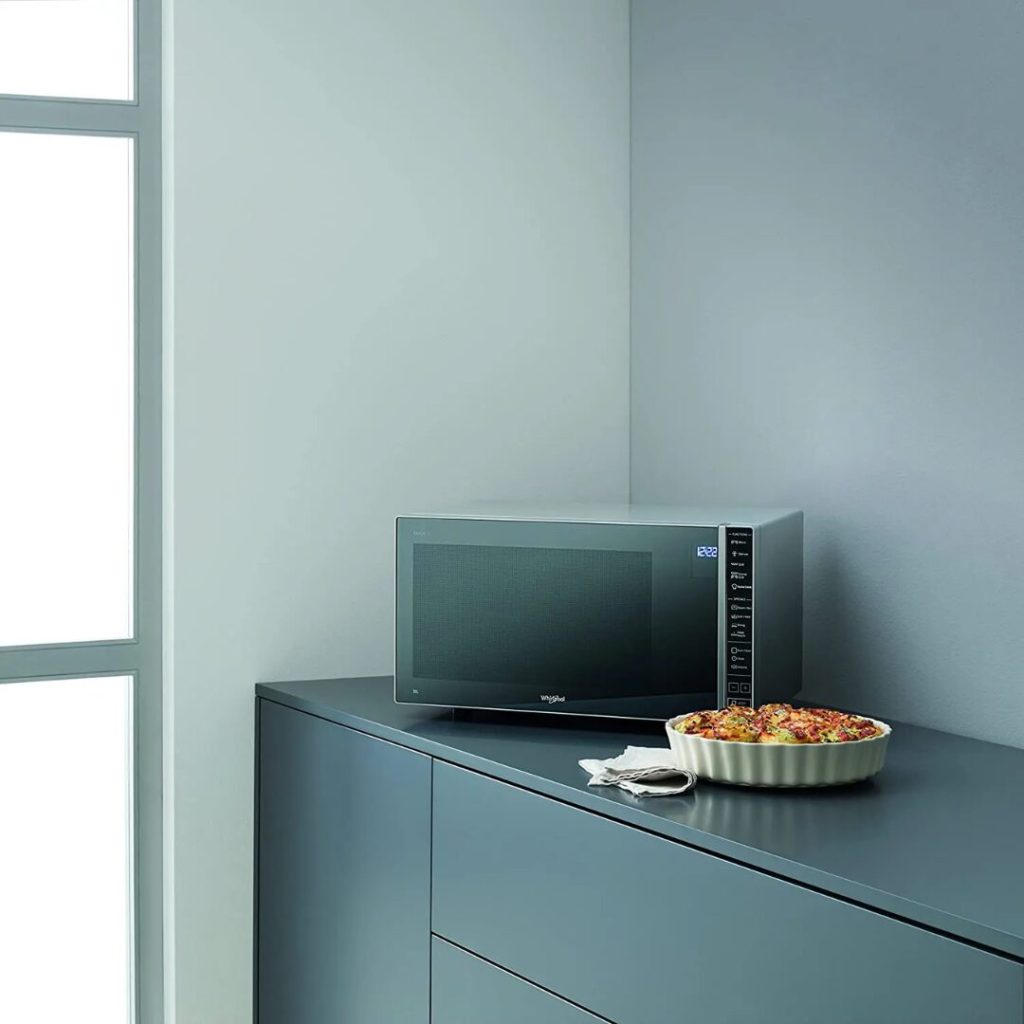 Forno Microonde WHIRLPOOL Combinato con Grill 30 Litri 900 Watt Funzione Vapore colore Specchio - MWP304M