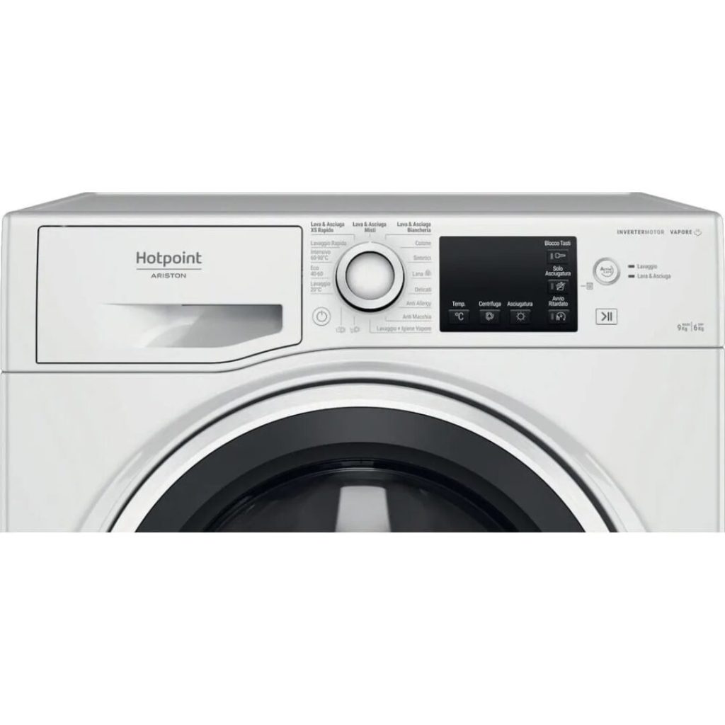 Hotpoint Ariston Lavasciuga 9+6 Kg Centrifuga 1400 giri Profondità 54 Cm - NDBR 984469 WA IT