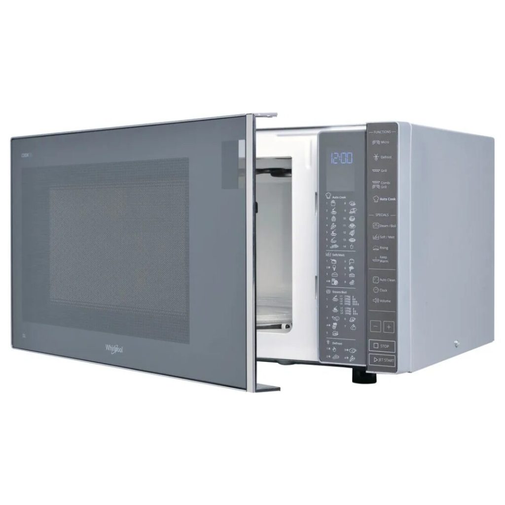 Forno Microonde WHIRLPOOL Combinato con Grill 30 Litri 900 Watt Funzione Vapore colore Specchio - MWP304M