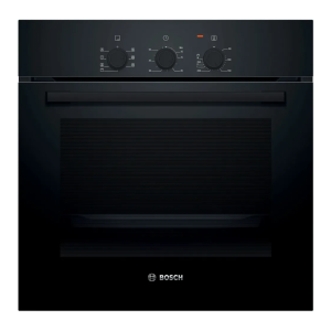 Bosch Forno Elettrico da Incasso Ventilato Multifunzione con Grill 66 Litri 60 cm Classe A colore Nero - HBF011BA2 Serie 2