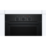 Bosch Forno Elettrico da Incasso Ventilato Multifunzione con Grill 66 Litri 60 cm Classe A colore Nero - HBF011BA2 Serie 2
