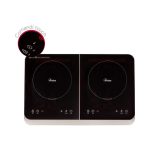Fornello Elettrico ad Induzione Elettrica ARDES 2 Piastre Vetroceramica 3500 Watt - AR1F602 Kookie Duo