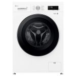 Lg Lavatrice 8 Kg Classe A Profondità 55 cm Centrifuga 1400 giri Inverter Vapore Wi-Fi Allergy Care colore Bianco - F4NX1008NWK
