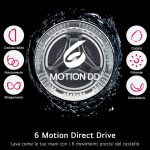 Lg Lavatrice 8 Kg Classe A Profondità 55 cm Centrifuga 1400 giri Inverter Vapore Wi-Fi Allergy Care colore Bianco - F4NX1008NWK