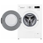 Lg Lavatrice 8 Kg Classe A Profondità 55 cm Centrifuga 1400 giri Inverter Vapore Wi-Fi Allergy Care colore Bianco - F4NX1008NWK