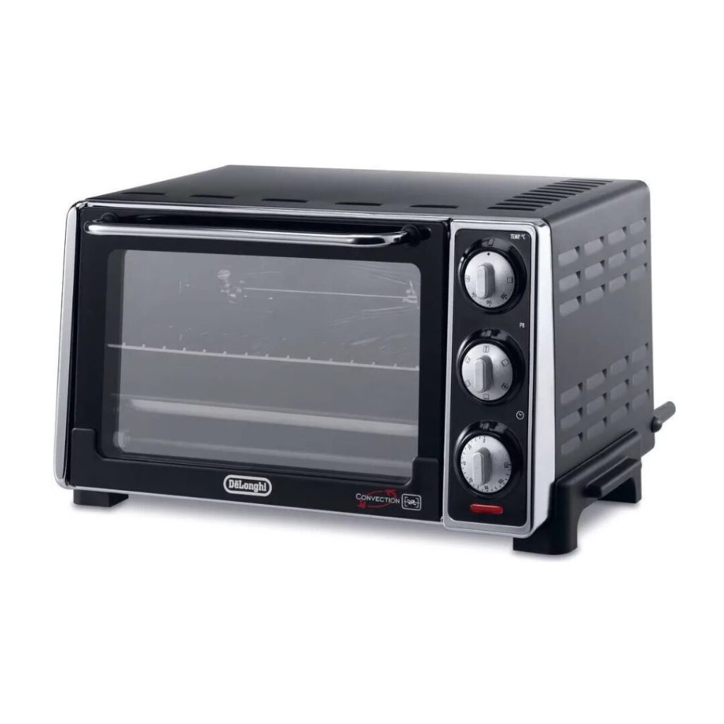 Forno Elettrico Ventilato DE LONGHI  20 Litri 1300 Watt Timer e Termostato - EO 20792