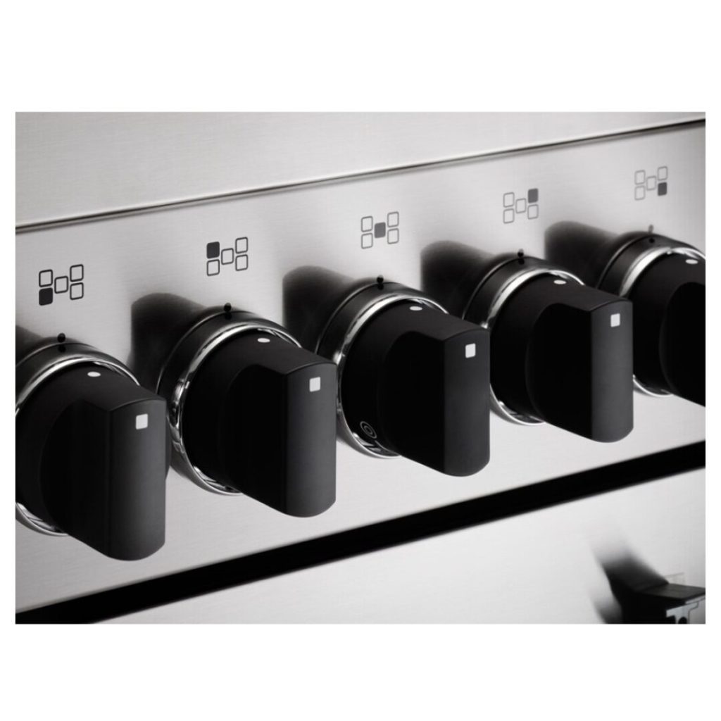 Cucina Libera installazione La Germania 5 Fuochi Gas Forno Elettrico Multifunzione Acciaio Inox AMN965EXV/24