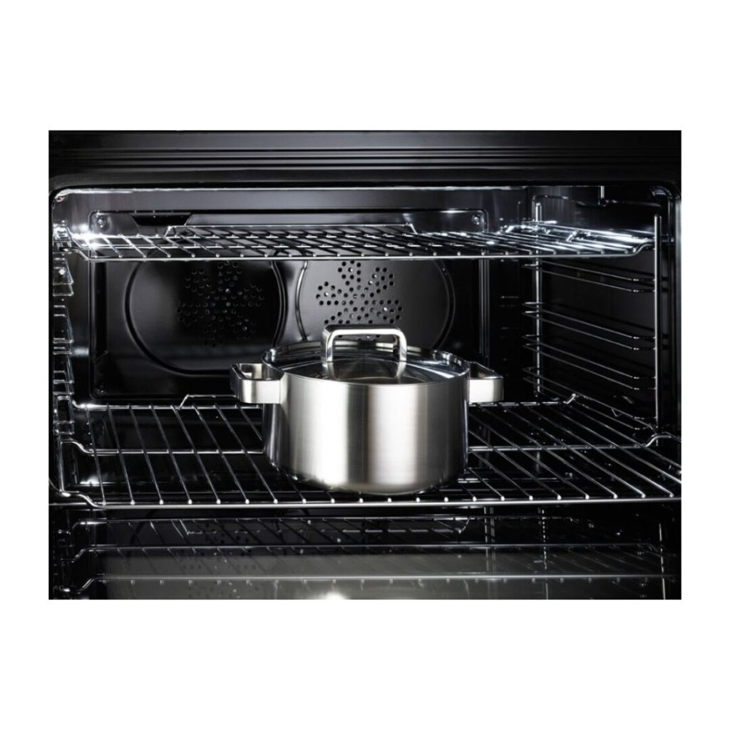 Cucina Libera installazione La Germania 5 Fuochi Gas Forno Elettrico Multifunzione Acciaio Inox AMN965EXV/24
