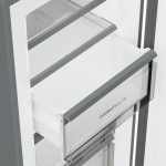 Haier Congelatore a Cassetti Verticale Capacità 226 Litri No Frost colore Inox - H4F226SEH1