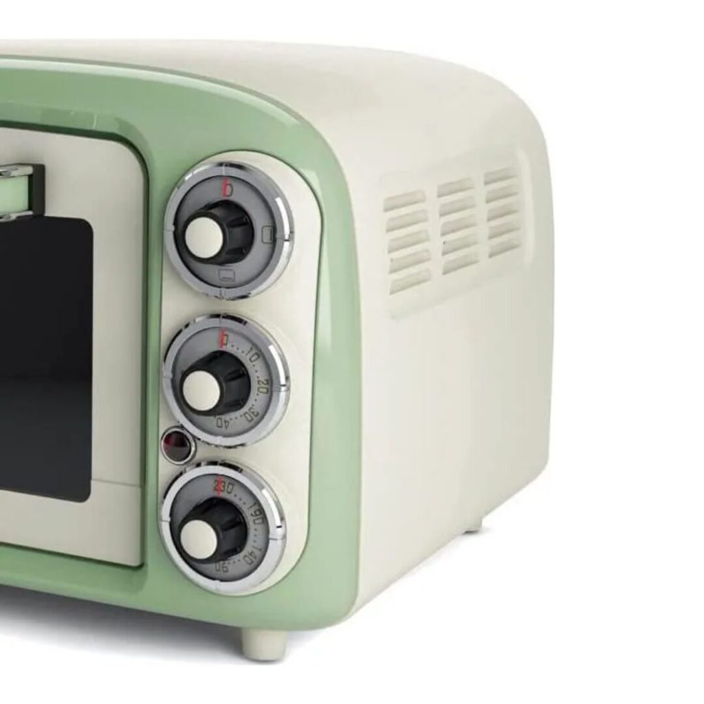 Forno Elettrico Fornetto ARIETE 18 Litri 1380 Watt Timer colore Verde - 979/04 Vintage