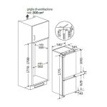 Frigorifero da Incasso BEKO Combinato Statico 271 Litri - BCSA285K4SN1