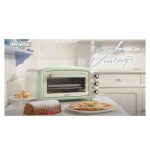 Forno Elettrico Fornetto ARIETE 18 Litri 1380 Watt Timer colore Verde - 979/04 Vintage