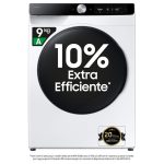 Lavasciuga Samsung 9+6 Kg 1400 giri Inverter Vapore AI Control Ecodosatore - WD90DG6B85