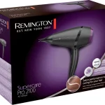 Remington Phon Asciugacapelli Potenza 2100 Watt 2 Livelli di Velocità colore Nero - AC7100