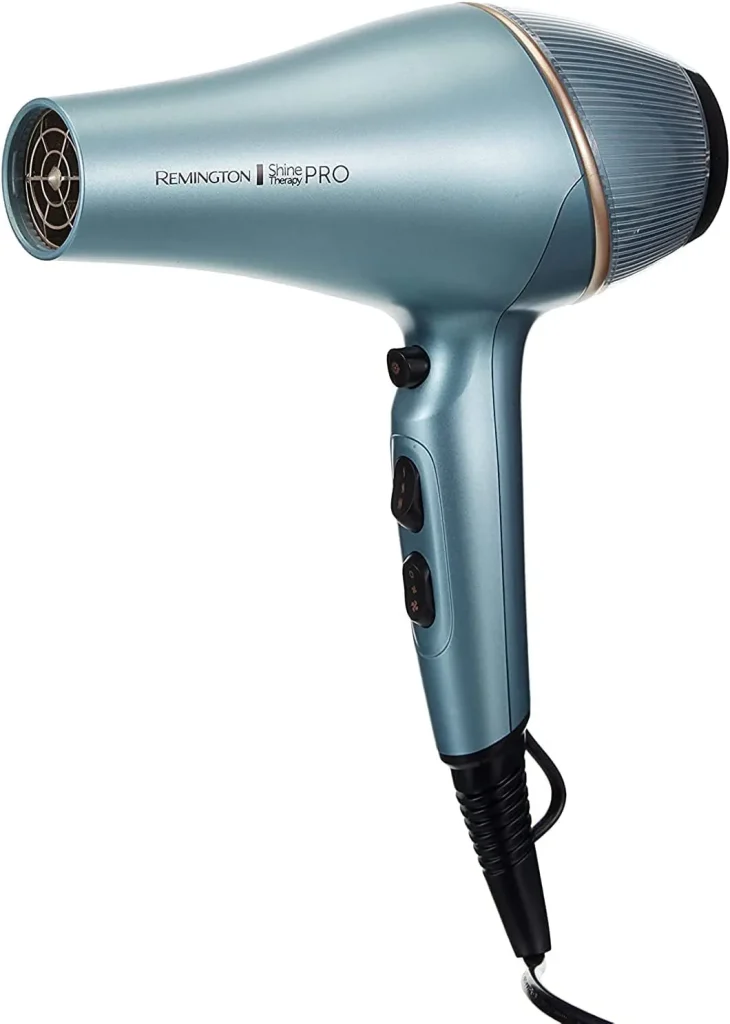 Remington Phon Asciugacapelli Professionale colore Azzurro - AC9300 Shine Therapy Pro