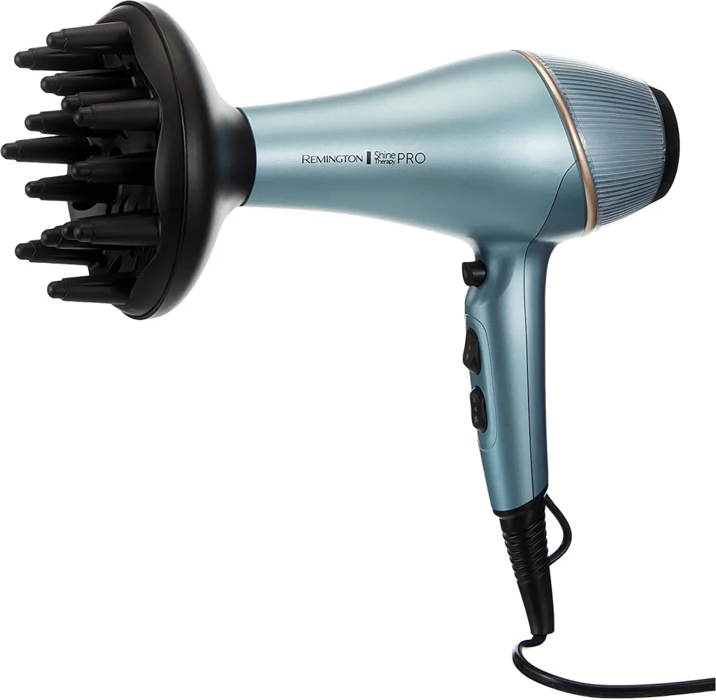Remington Phon Asciugacapelli Professionale colore Azzurro - AC9300 Shine Therapy Pro