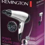 Remington Phon Asciugacapelli con Diffusore Professionale potenza 2000 Watt - Power Volume 2000