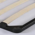 Rete matrimoniale a doghe smontabile RETEKIT160 con piedini H35 cm.