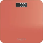 Rowenta Premiss 2.0 Bilancia da Bagno Elettronica Capacità 160 kg Precisione 100 g Display LCD Colore Arancione - BS1803