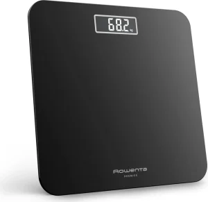 Rowenta Bilancia Pesapersone Digitale Portata Massima 160 Kg Display LCD colore Nero - BS1800V0 Premiss 2.0