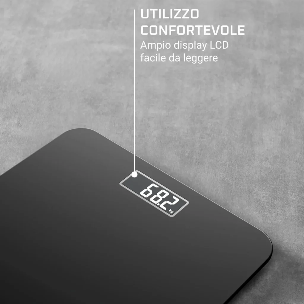 Rowenta Bilancia Pesapersone Digitale Portata Massima 160 Kg Display LCD colore Nero - BS1800V0 Premiss 2.0