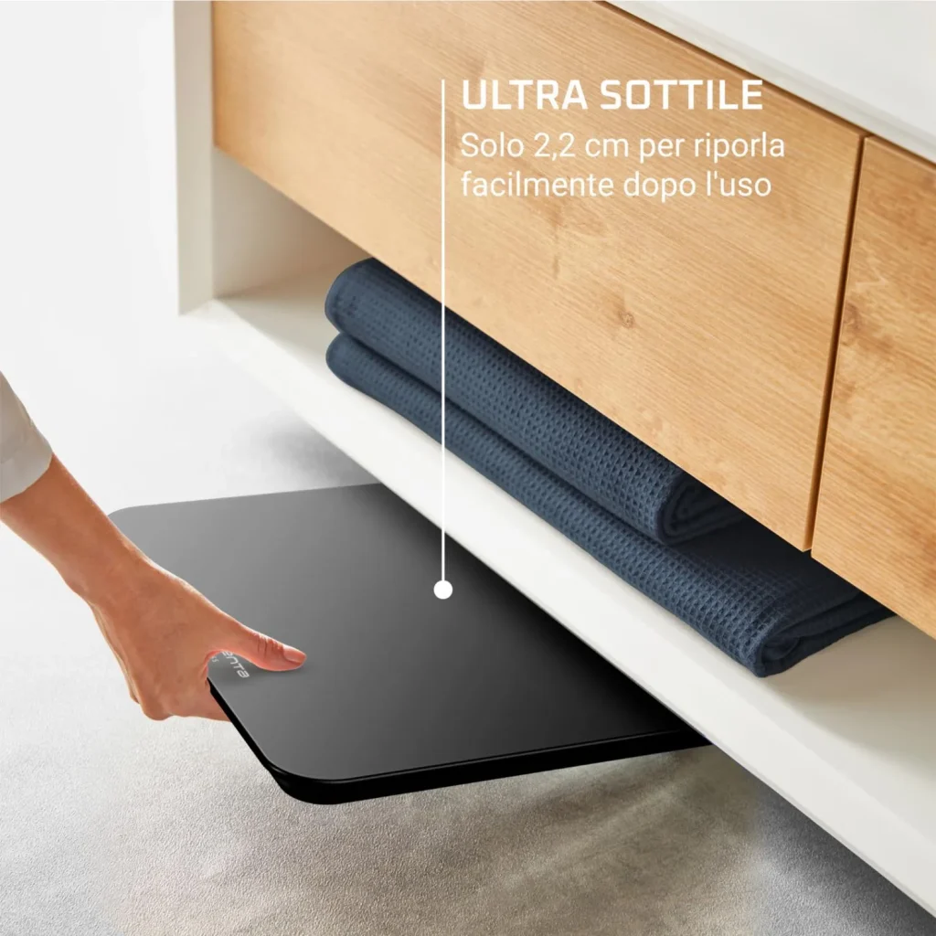 Rowenta Bilancia Pesapersone Digitale Portata Massima 160 Kg Display LCD colore Nero - BS1800V0 Premiss 2.0