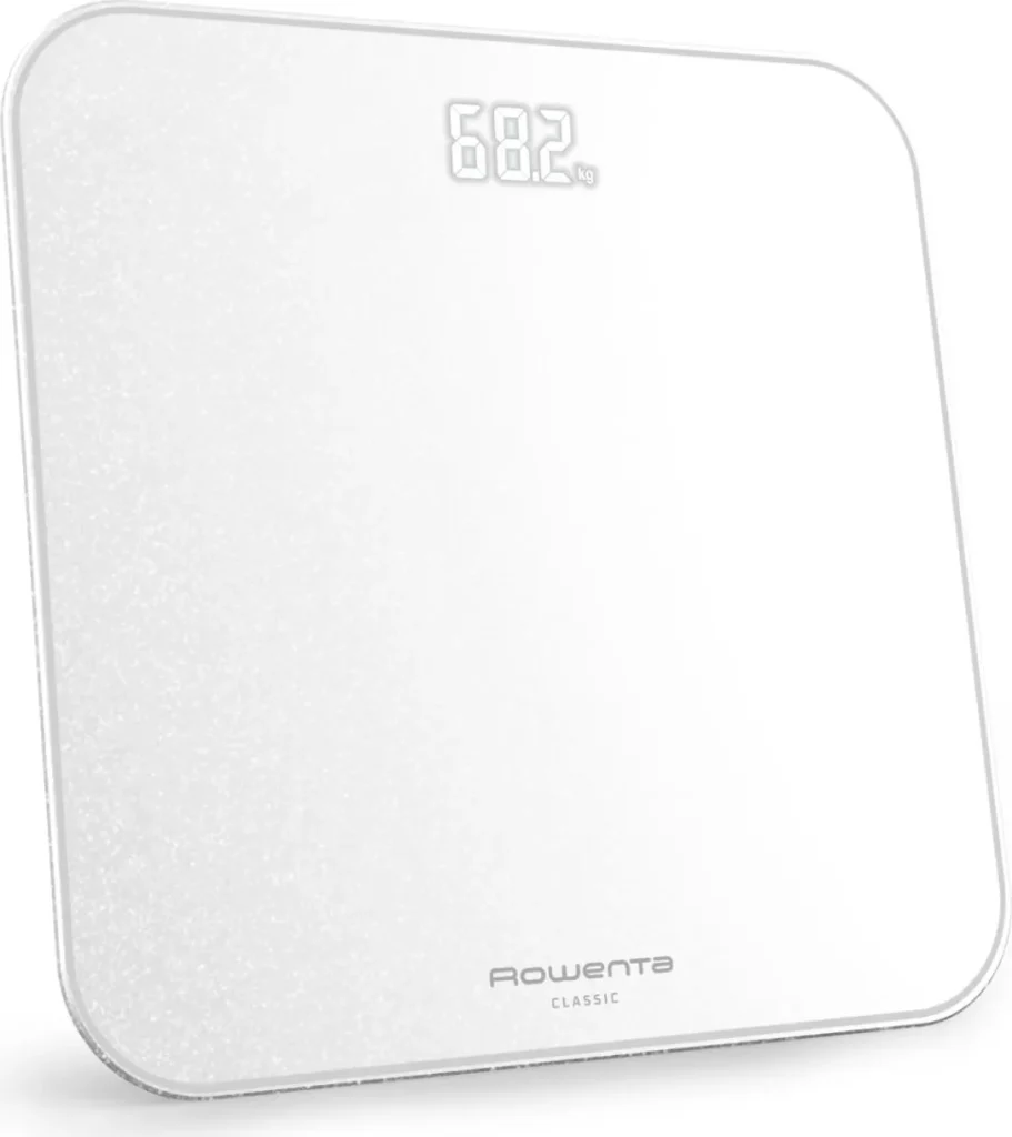 Rowenta Bilancia Pesapersone Digitale Portata Massima 180 Kg Display LED colore Bianco - BS1901V0 Classic 2.0