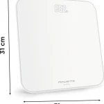 Rowenta Bilancia Pesapersone Digitale Portata Massima 180 Kg Display LED colore Bianco - BS1901V0 Classic 2.0