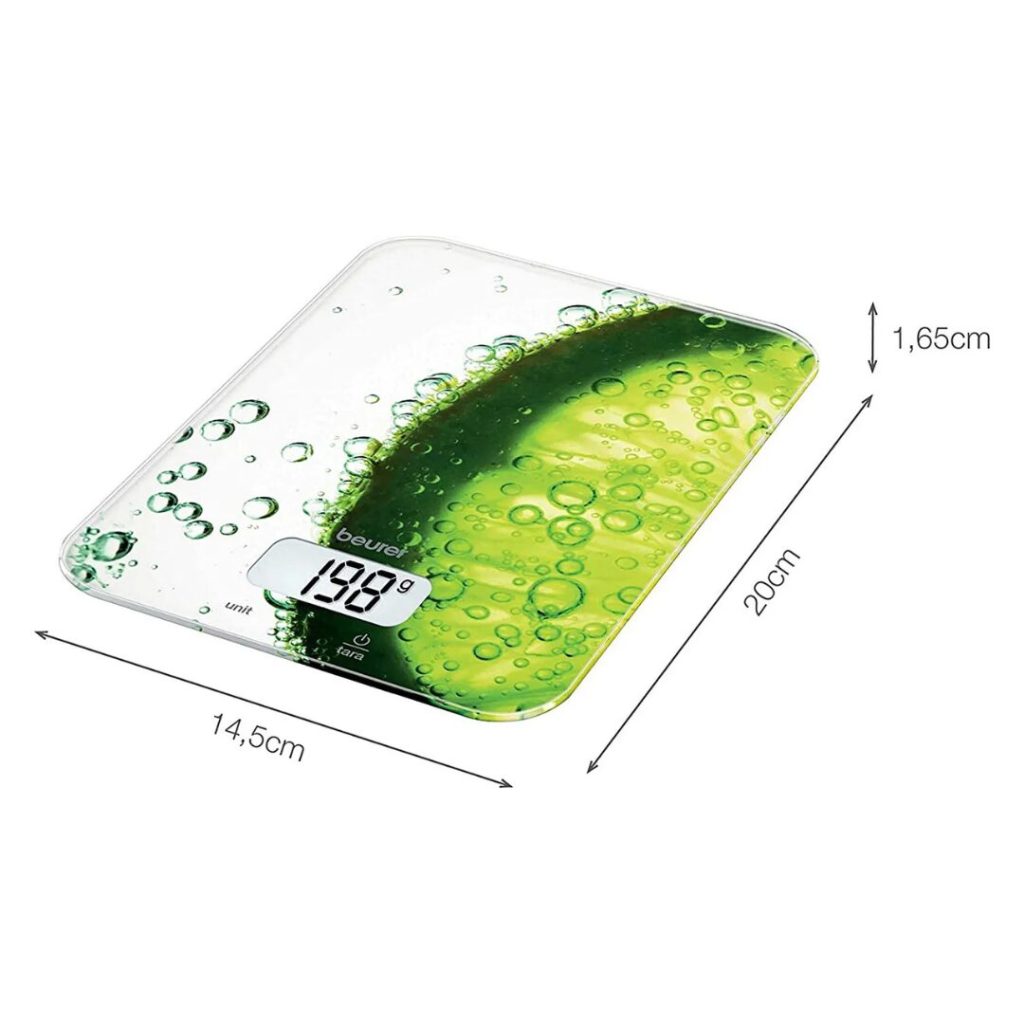 Bilancia da Cucina BEURER Digitale Elettronica Max 5 Kg Vetro - KS19FRESH
