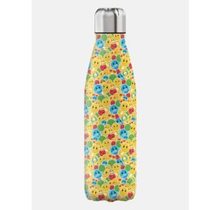 Bottiglia termica THE STEEL BOTTLE Inox 500 ml Smile Yellow