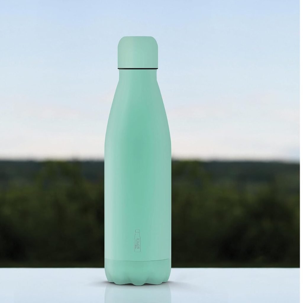 Bottiglia Termica THE STEEL BOTTLE capacità 500 ml Chiusura Ermetica - Verde acqua