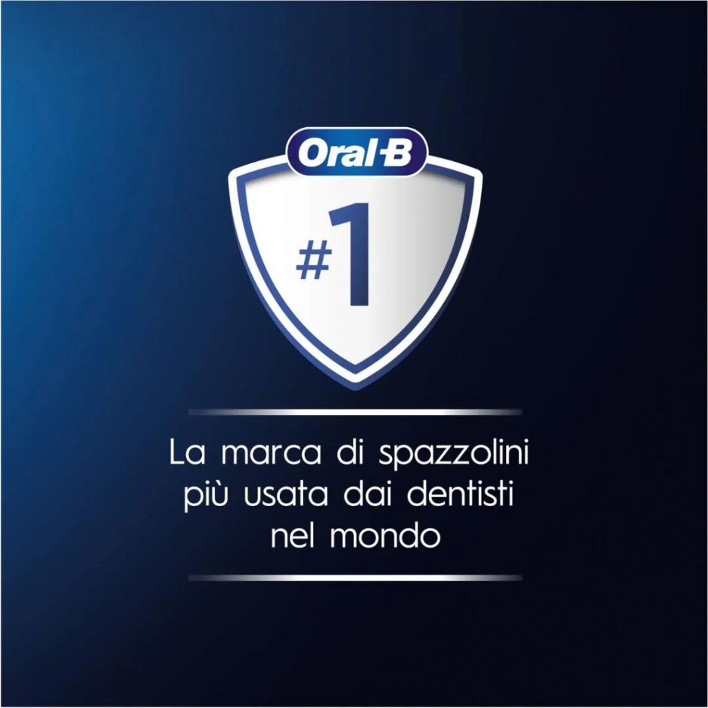 Spazzolino Elettrico ORAL-B Ricaricabile 2 Testine di Ricambio - PRO1CRSTQ1
