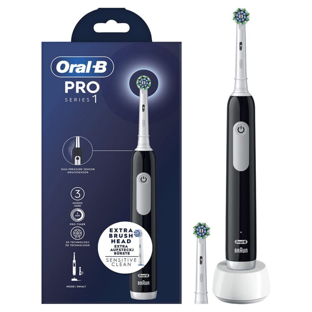 Spazzolino Elettrico Oral-B Ricaricabile 2 Testine di Ricambio - POWPRO1CRS