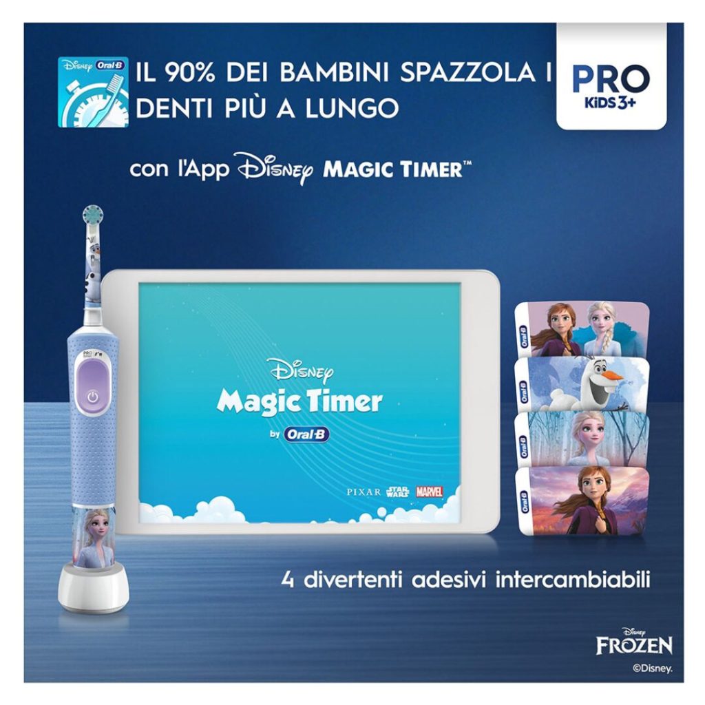 SPAZZOLINO ELETTRICO ORALB FROZEN+1 REFERENZA | VITALITYPR
