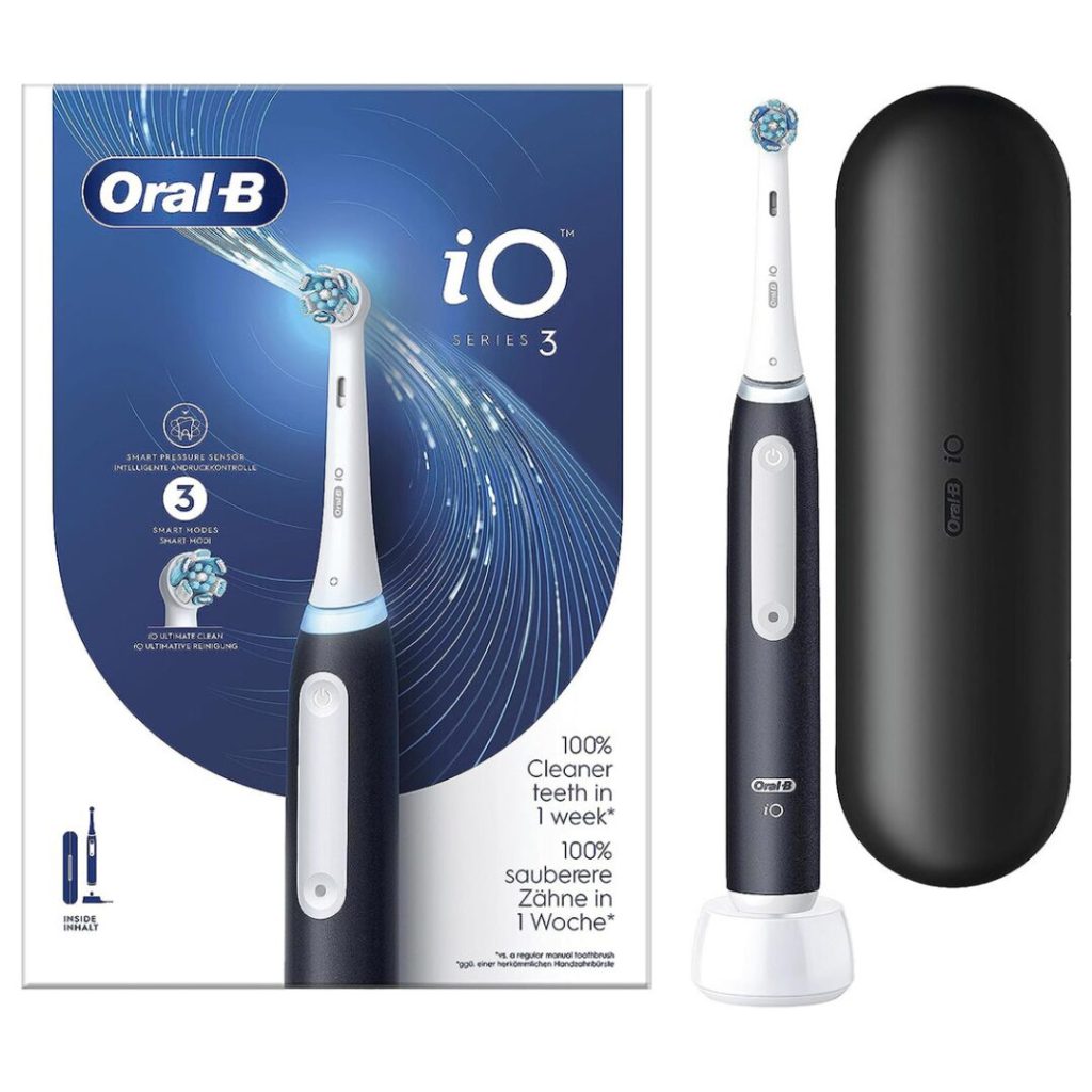 Spazzolino Elettrico Oral-B iO 3 Nero 1 Testina | IO3SBKT