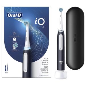 Spazzolino Elettrico Oral-B iO 3 Nero 1 Testina | IO3SBKT