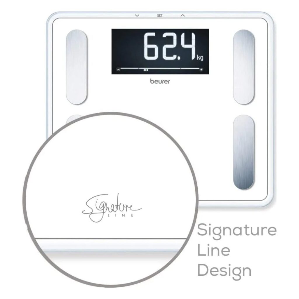 Bilancia Diagnostica BEURER Signature Line fino a 200 kg - BF410WH