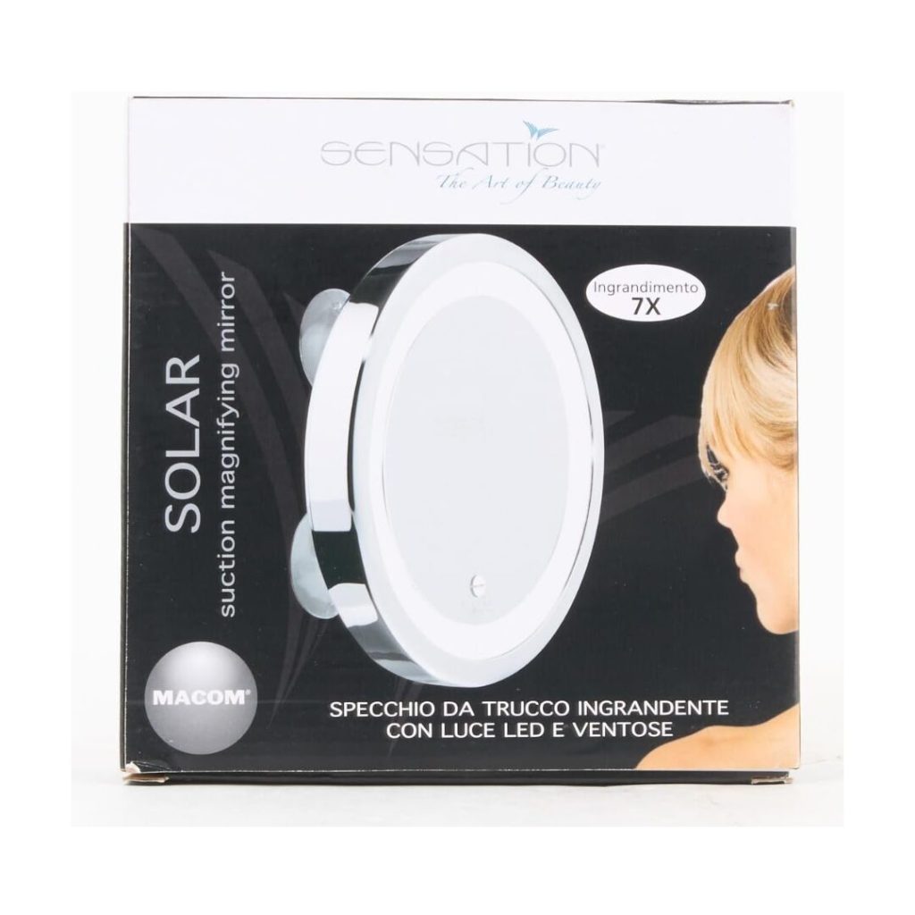 Specchio Luminoso MACOM ventose e Luce Led  - 211solar
